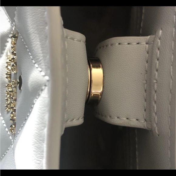 Kate Spade Carey Small Quilted Sullivan Satchel Meringue Off White NWT - Picture 9 of 16